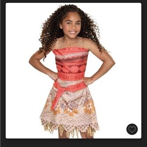 Disney Moana Costume dress, Size 4-6x